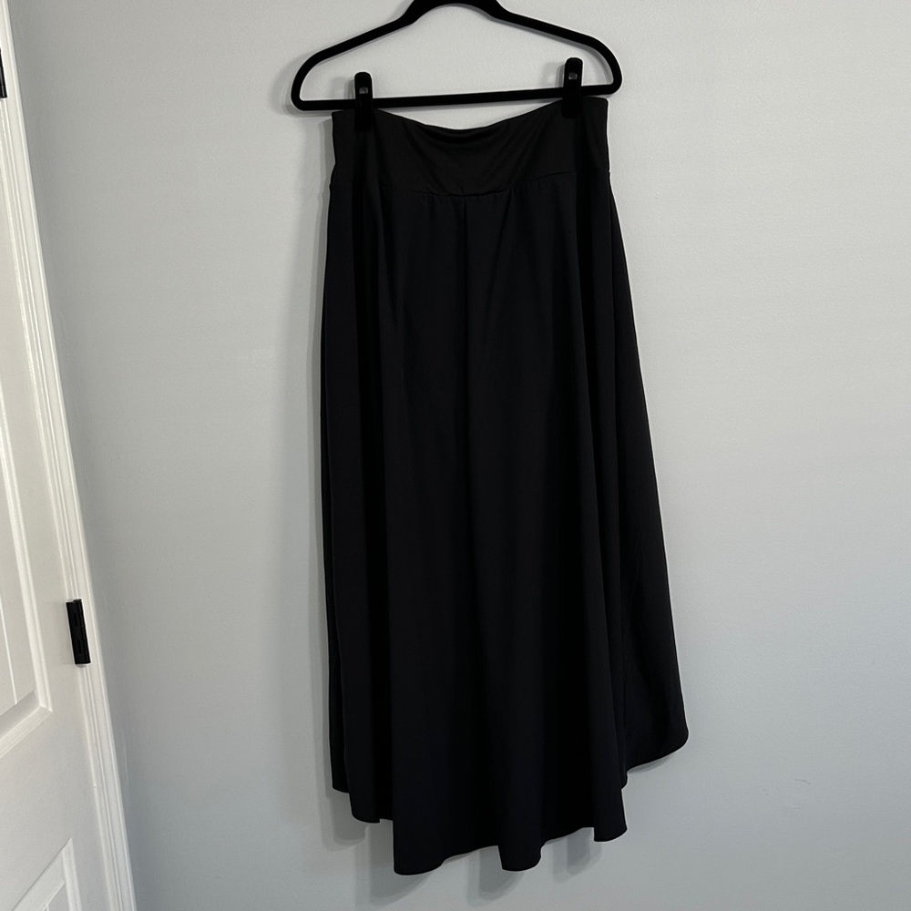 HALARA Black High Low Women's Skirt - Picture 4 of 7